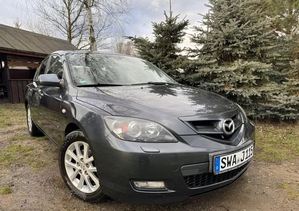 śląskie Mazda 3 cena 18900 przebieg: 192000, rok produkcji 2009 z Chojnice